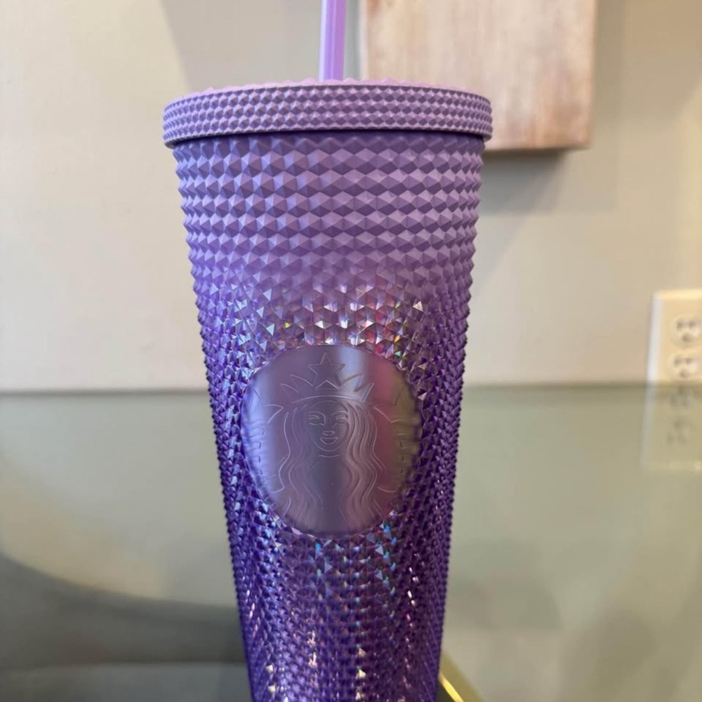 Starbucks Gradient Purple Textured Tumbler